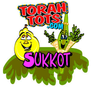 Torah Tots Sukkoth Colouring